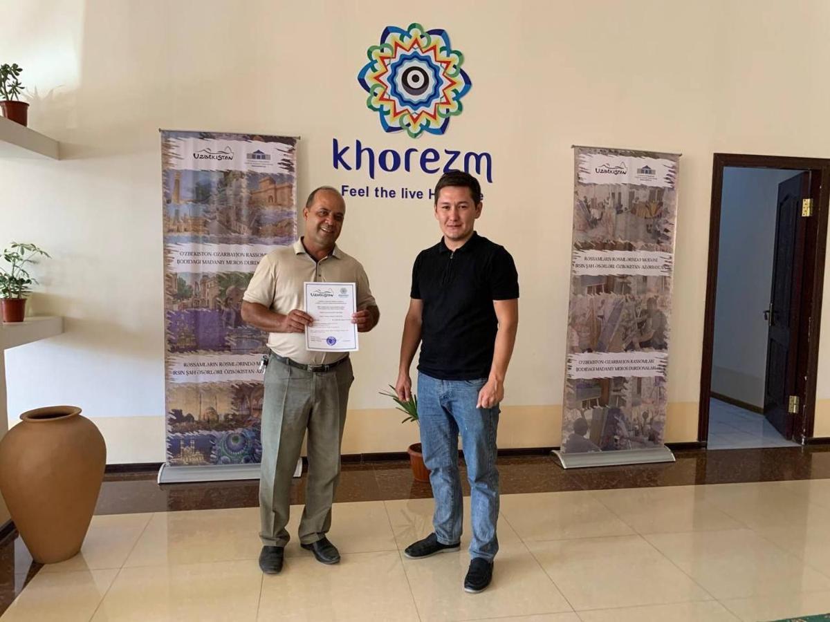 Hotel Allanazar Ota Khiva Esterno foto